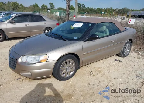 2004 Chrysler Sebring Limited from USA, damaged, VIN 1C3EL65R94N120058